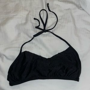 Black bikini top